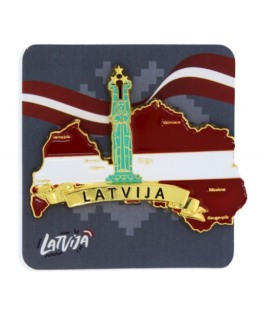 Magnēts Latvija ar Brīvības pieminekli